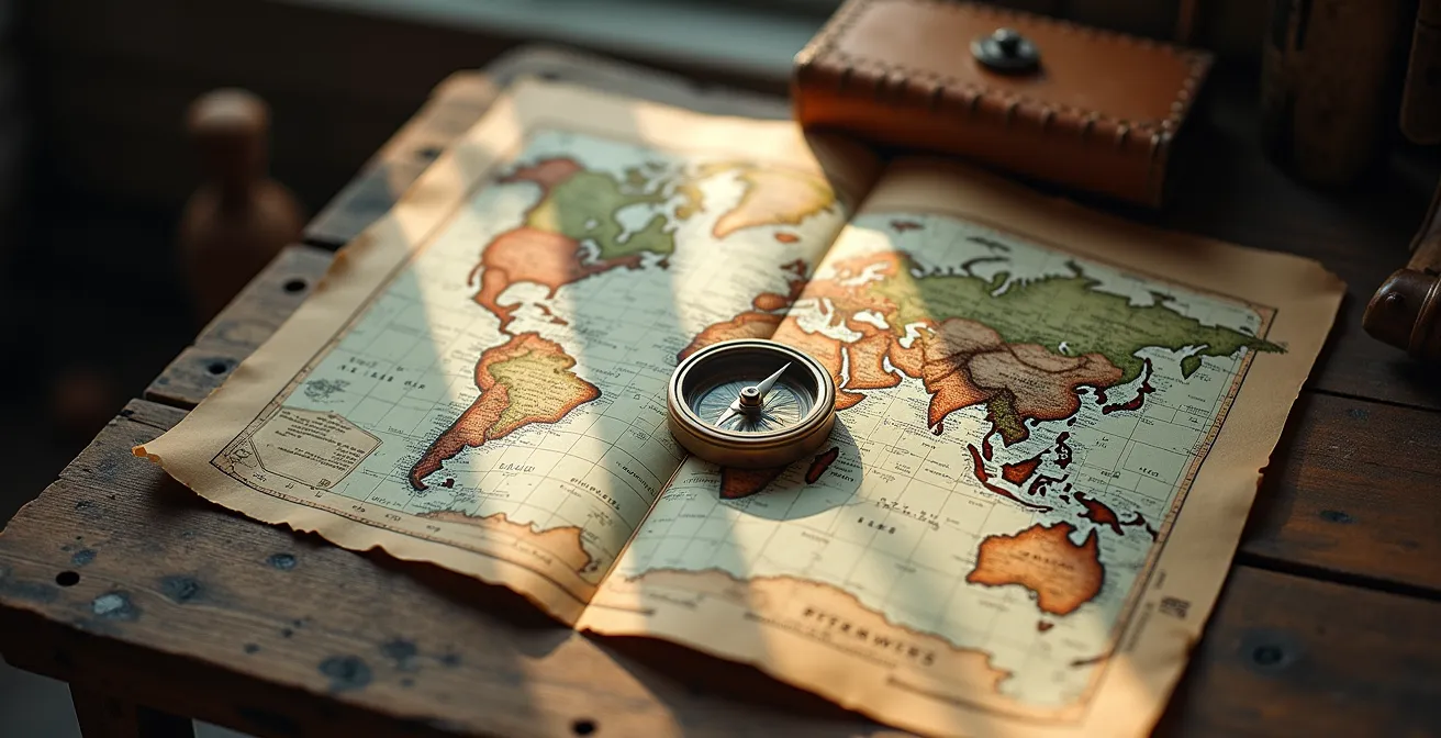 Carte conceptuelle montrant les connexions entre Montréal et les régions touristiques avoisinantes